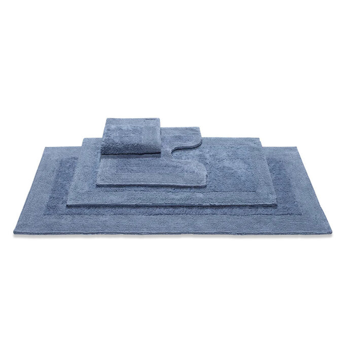 Vandyck Scala Luxe Vintage Bleu Tapis de Toilette 55x55