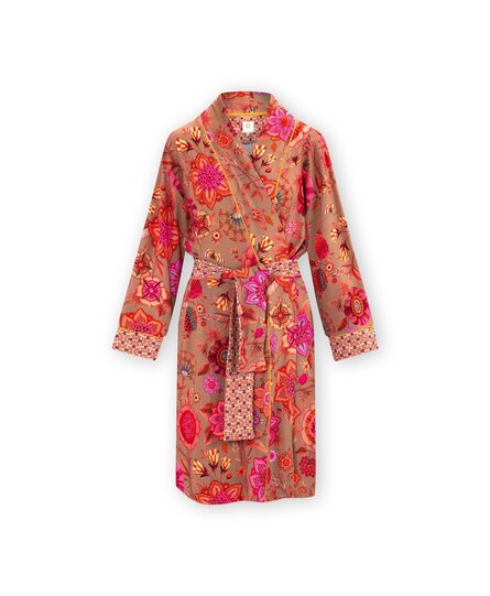 Pip Studio Nisha Kimono Viva las Flores Pink L