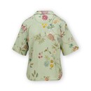 Pip Studio Pip Studio Flora Short Sleeve Top La Dolce Vita Light Green S