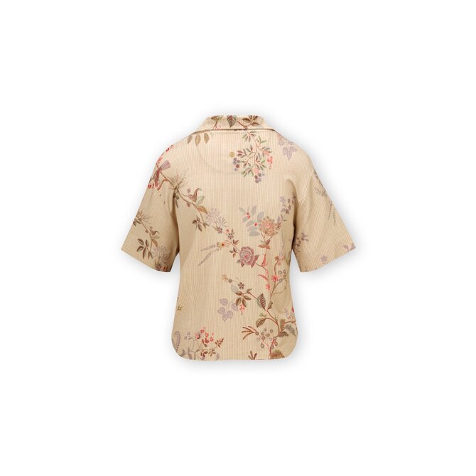 Pip Studio Flora Short Sleeve Top Amor de Dios Sand S Pip Studio Flora Short Sleeve Top Amor de Dios Sand S