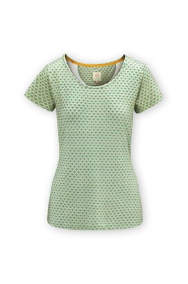 Pip Studio Tilly Haut à Manches Courtes Mi Vida Vert S