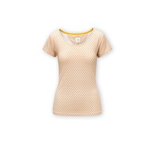 Pip Studio Tilly Haut à Manches Courtes Mi Vida Rose S