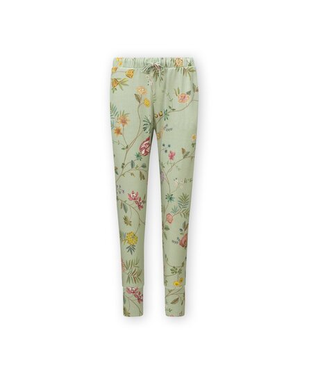 Pip Studio Bobien Long Trousers La Dolce Vita Light Green M