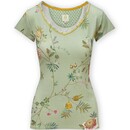 Pip Studio Pip Studio Toy Short Sleeve Top La Dolce Vita Light Green S