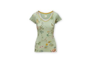 Haut à manches courtes Pip Studio Toy La Dolce Vita Vert Clair S