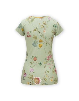 Pip Studio Toy Short Sleeve Top La Dolce Vita Light Green S