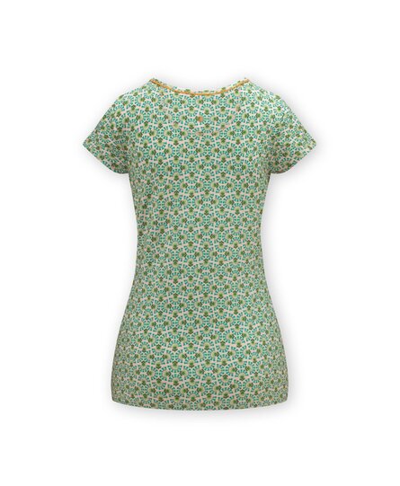 Pip Studio Toy Short Sleeve Top Verano Green L