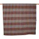 David Fussenegger David Fussenegger NOVA plaid en coton à rayures superposées 145x220 cm marine