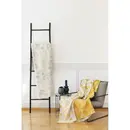 David Fussenegger David Fussenegger JADE 100% Coton Couverture Florals (GOTS) 150x200 cm Moutarde