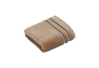 Vossen Serviette Invité Cult de Luxe 6300 camel 30x50