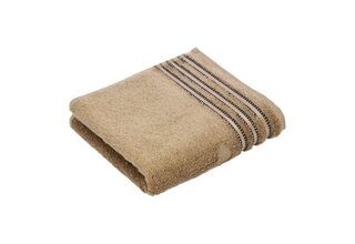Vossen Serviette Cult de Luxe 6300 camel 50x100