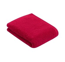 Vossen Serviette de Bain Vegan Life 3680 kirschrot 67x140