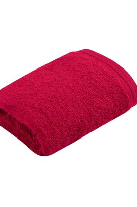 Gant de toilette Renard Vegan Life 3680 rouge cerise 30x30