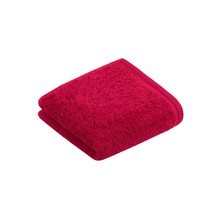 Vossen Serviette d'invité Vegan Life 3680 rouge cerise 40x60