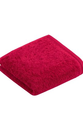 Vossen Serviette Invité Vegan Life 3680 rouge cerise 40x60