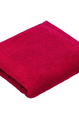 Serviette Vossen Vegan Life 3680 rouge cerise 60x110
