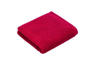 Vossen Handdoek Vegan Life 3680 kirschrot 60x110
