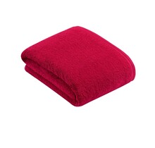 Serviette de bain Vossen Vegan Life 3680 rouge cerise 100x150