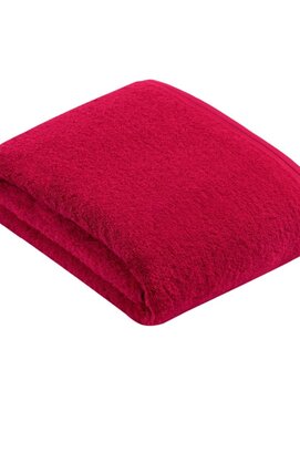 Vossen Serviette de Bain Vegan Life 3680 rouge cerise 100x150
