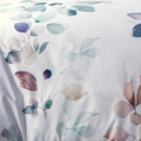 Dommelin Dommelin Housse de couette Leaves Satin 300TC Multicolore 200x200/220 cm