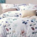 Dommelin Dommelin Housse de couette Leaves Satin 300TC Multicolore 200x200/220 cm