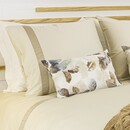 Dommelin Dommelin Housse de couette Listra Satin 300TC Beige-Kaki 240x200/220 cm