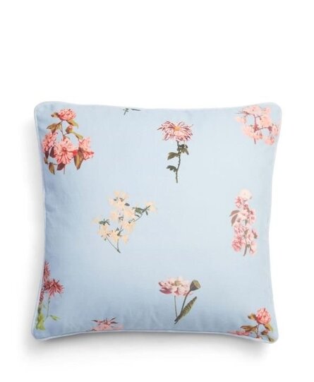 Essenza Annebella cushion Zen blue 50x50