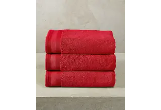 De Witte Lietaer handdoek Excellence 50x100 chili pepper