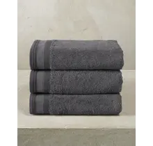 De Witte Lietaer handdoek Excellence 50x100 dark grey