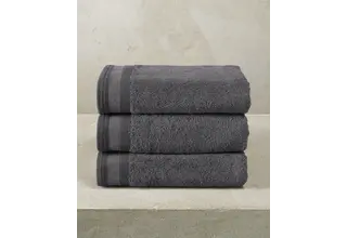 De Witte Lietaer serviette Excellence 50x100 gris foncé