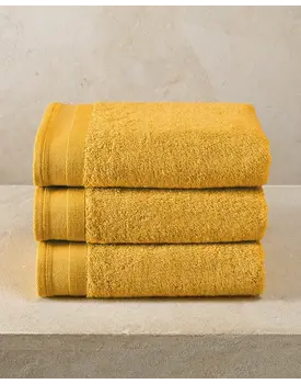 De Witte Lietaer handdoek Excellence 50x100 golden yellow