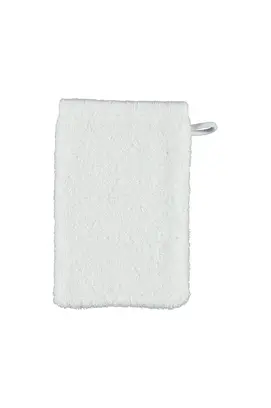 Gant de toilette Cawo Lifestyle Uni Blanc