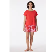 Schiesser Pyjama Short red 181245 36/S
