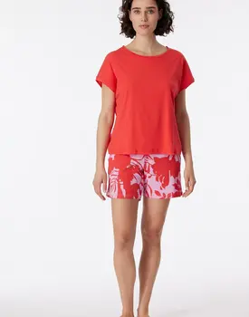 Schiesser Pyjama Short red 181245 36/S