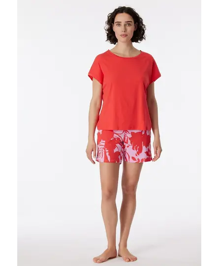Schiesser Pyjama Short red 181245 36/S