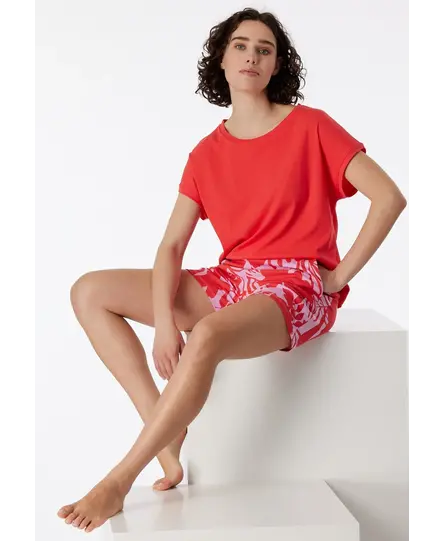 Schiesser Pyjama Short red 181245 36/S