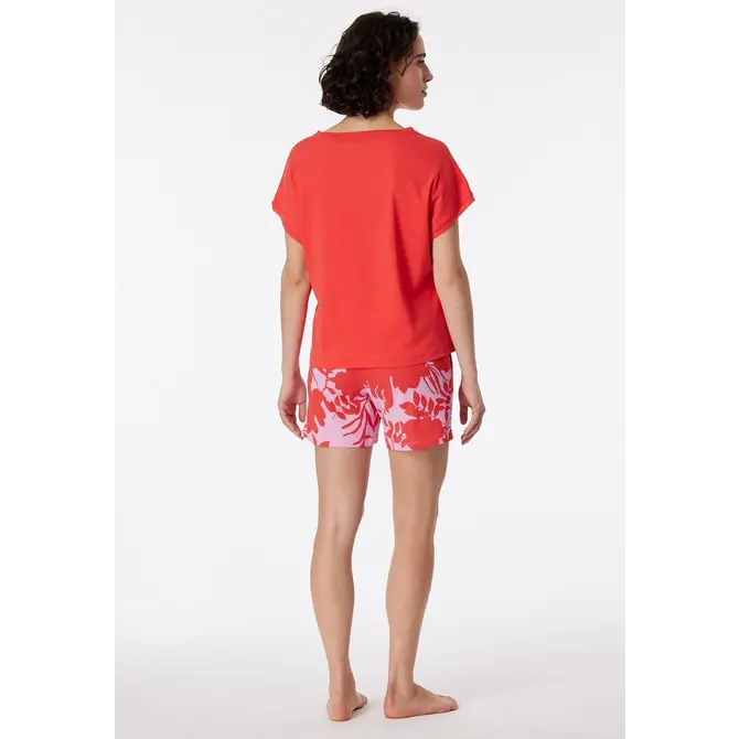 Schiesser Pyjama Short red 181245 36/S Schiesser Pyjama Short red 181245 36/S