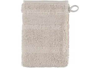 Cawö Noblesse2 Uni Gant de toilette Travertin