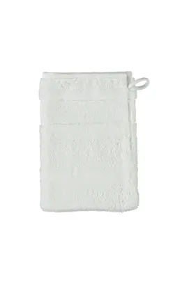 Cawö Noblesse2 Gant de toilette Uni Blanc