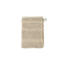 Cawö Noblesse2 Gant de toilette Uni Sand