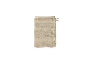Cawö Noblesse2 Gant de toilette Uni Sand