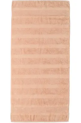 Cawö Noblesse2 Drap de sauna Uni Lachs 80x160