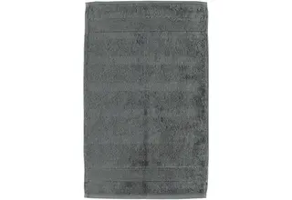 Cawö Noblesse2 Uni Serviette de toilette 30x50 Anthracite