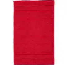 Cawö Noblesse2 Uni Gastendoekje 30x50 Rood