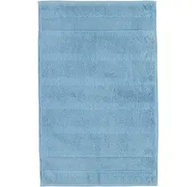 Cawö Noblesse2 Uni Gastendoekje 30x50 Sky