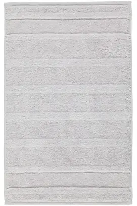 Cawö Noblesse2 Uni Gastendoekje 30x50 Sterling