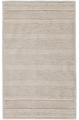 Cawö Noblesse2 Uni Gastendoekje 30x50 Travertin