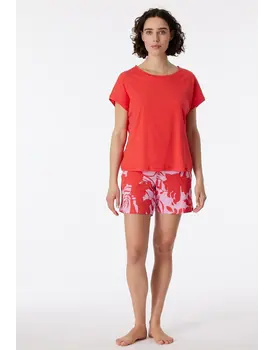 Schiesser Pyjama Short red 181245 38/M