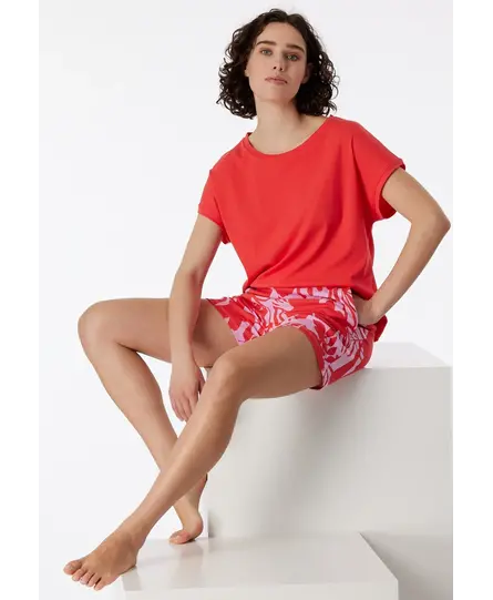 Schiesser Pyjama Short red 181245 38/M