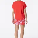 Schiesser Schiesser Pyjama Court rouge 181245 38/M